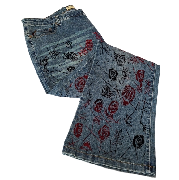 Joe Boxer Jeans Vtg 9s 2000s Joe Boxer Jeans Wide Leg Flare Bell